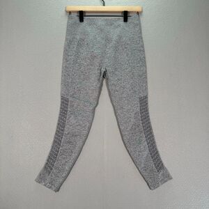 Fabletics Leggings Womens Medium Gray Heather Sync High‎ Waist Perforated Active